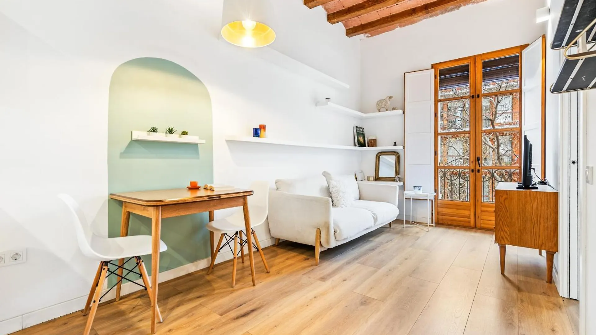 Lägenhet Barcelona Elegance 2Br With Rooftop Terrace